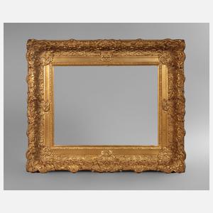 Régencestil-Goldstuckrahmen