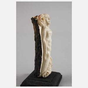 Hornschnitzerei Erotika