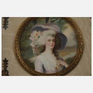 Zwei Miniaturportraits