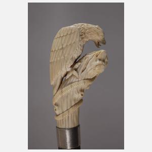 Spazierstock Elfenbein