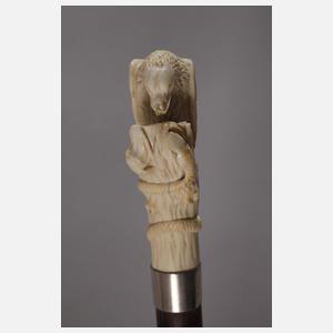 Spazierstock Elfenbein