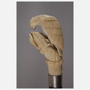 Spazierstock Elfenbein