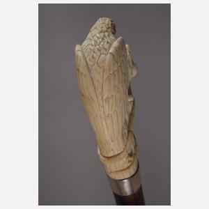 Spazierstock Elfenbein