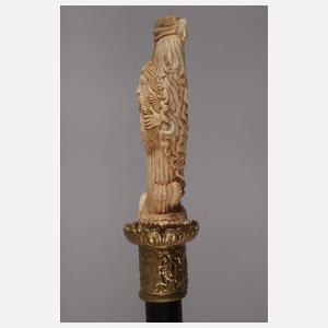 Figürlicher Spazierstock