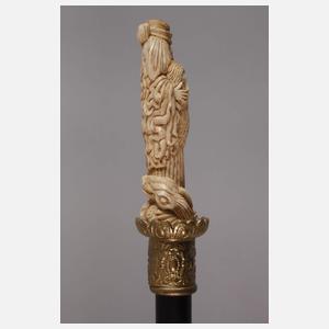Figürlicher Spazierstock