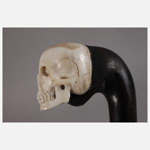 Spazierstock Memento Mori