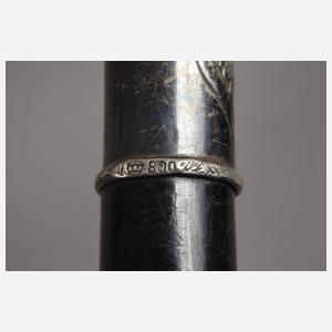 Spazierstock Silber