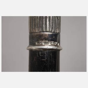 Spazierstock Silber