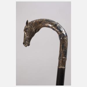 Spazierstock Silber
