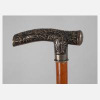 Spazierstock Silber111