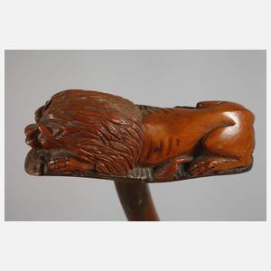 Geschnitzter Spazierstock