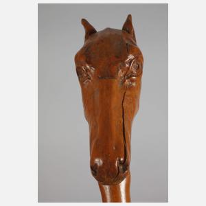 Geschnitzter Spazierstock