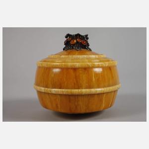 Außergewöhnliche Bernsteindose