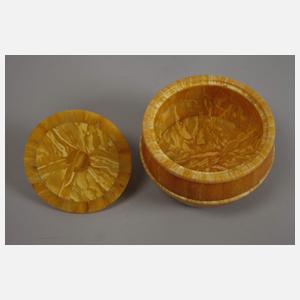 Außergewöhnliche Bernsteindose