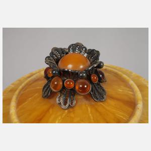 Außergewöhnliche Bernsteindose