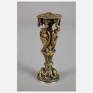 Wien massive Silberpetschaft Franz Jauner