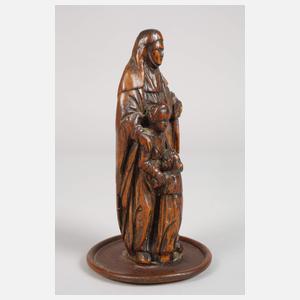 Schnitzerei Anna Selbdritt