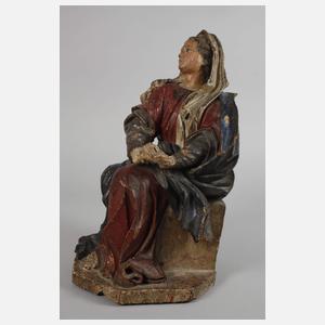 Geschnitzte Marienplastik