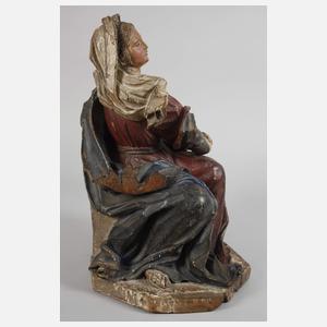 Geschnitzte Marienplastik