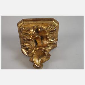 Geschnitzte Heiligenfigur