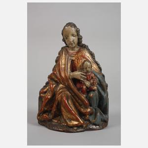 Geschnitzte Marienplastik