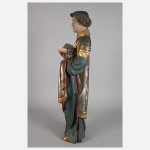 Holzfigur im gotischen Stil