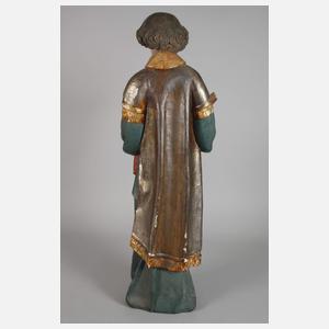 Holzfigur im gotischen Stil