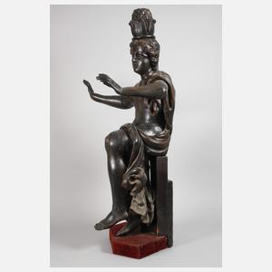 Große barocke Schnitzerei