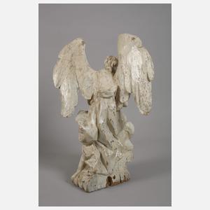 Zwei barocke Altarengel