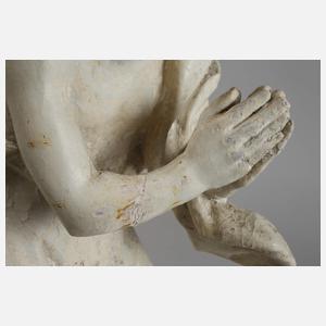 Zwei barocke Altarengel