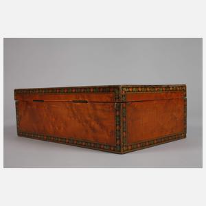 Intarsierte Schatulle