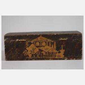 Barockschatulle mit Chinoiserie
