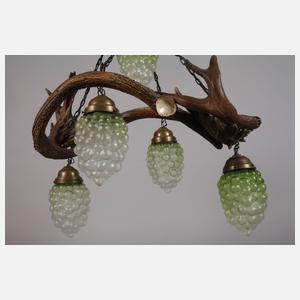 Jagdliche Deckenlampe