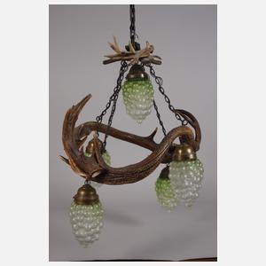 Jagdliche Deckenlampe