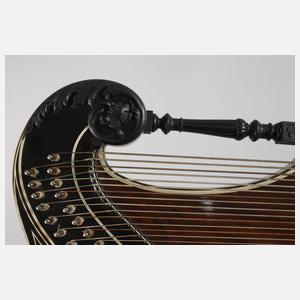 Harfenzither Heinrich Fuchs