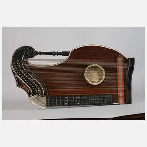 Harfenzither Heinrich Fuchs