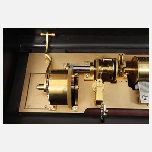 Übergroße Walzenspieldose B. A. Bremond