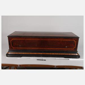 Übergroße Walzenspieldose B. A. Bremond