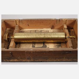 Übergroße Walzenspieldose B. A. Bremond