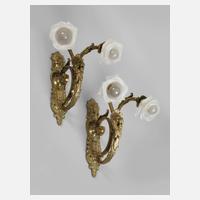 Paar Wandlampen Historismus111