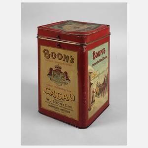 Werbedose Boon's Cacao