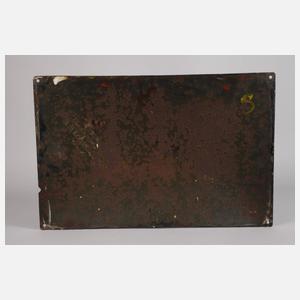 Emailleschild Eckstein