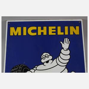 Emailleschild Michelin