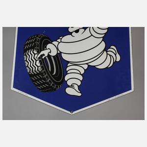 Emailleschild Michelin