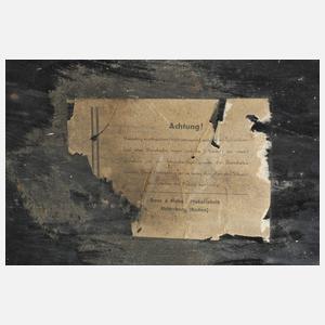 Emailleschild Lingel