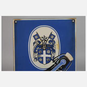 Emailleschild Will-Bräu