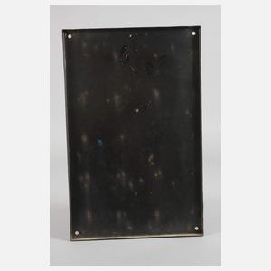 Emailleschild Will-Bräu