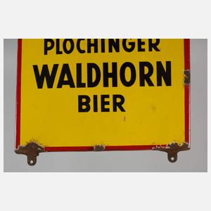 Emailleschild Plochinger