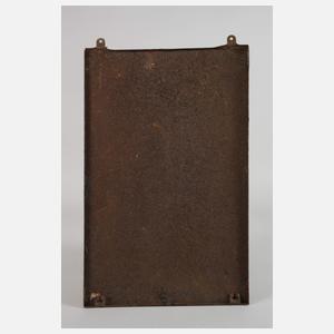 Emailleschild Plochinger