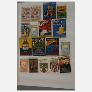 Sammlung Reklamemarken